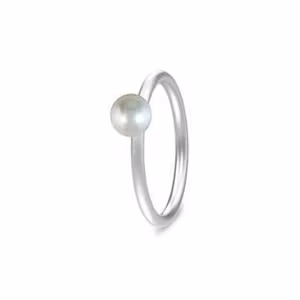 Spinning Silverring med silverkula 49, 52 och 53