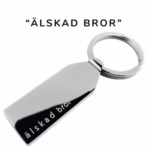 Exklusive Nyckelring C Stockholm älskad bror