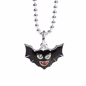 Fladdermus silverhalsband barnhalsband