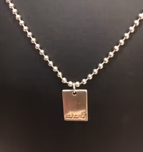 Sahara Silver Melody halsband