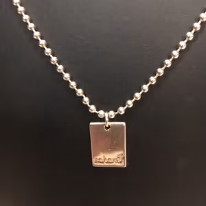 Sahara Silver Melody halsband