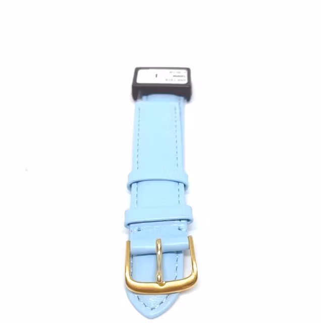 Ljusblått klockarmband i äkta läder hos EriCsson Ur och Guld