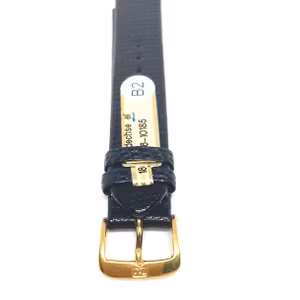 Klockarmband - Svart Lizard Di Model läderarmband