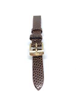 Klockarmband - Diplomat lizard läderarmband Färg Brun