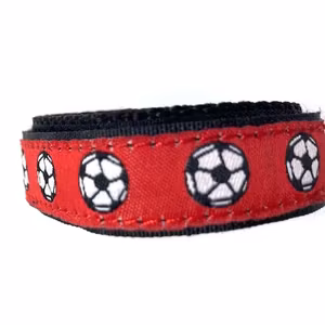 Fotbollsmotiv-armband till Barn/Ungdoms Klocka!