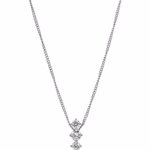 Astrid och Agnes Ida tripple halsband stål