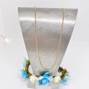 Pansarkedja guld förgylld.