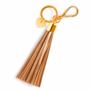 Firefly reflectors tassel golden karamell