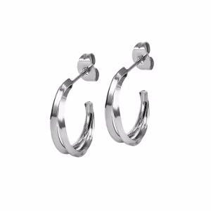 Astrid och Agnes Chelsea small örhänge stål