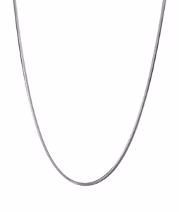 Fiona 3 mm halsband stål Astrid & Agnes