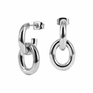 Nyhet ruby örhänge stål Astrid och Agnes