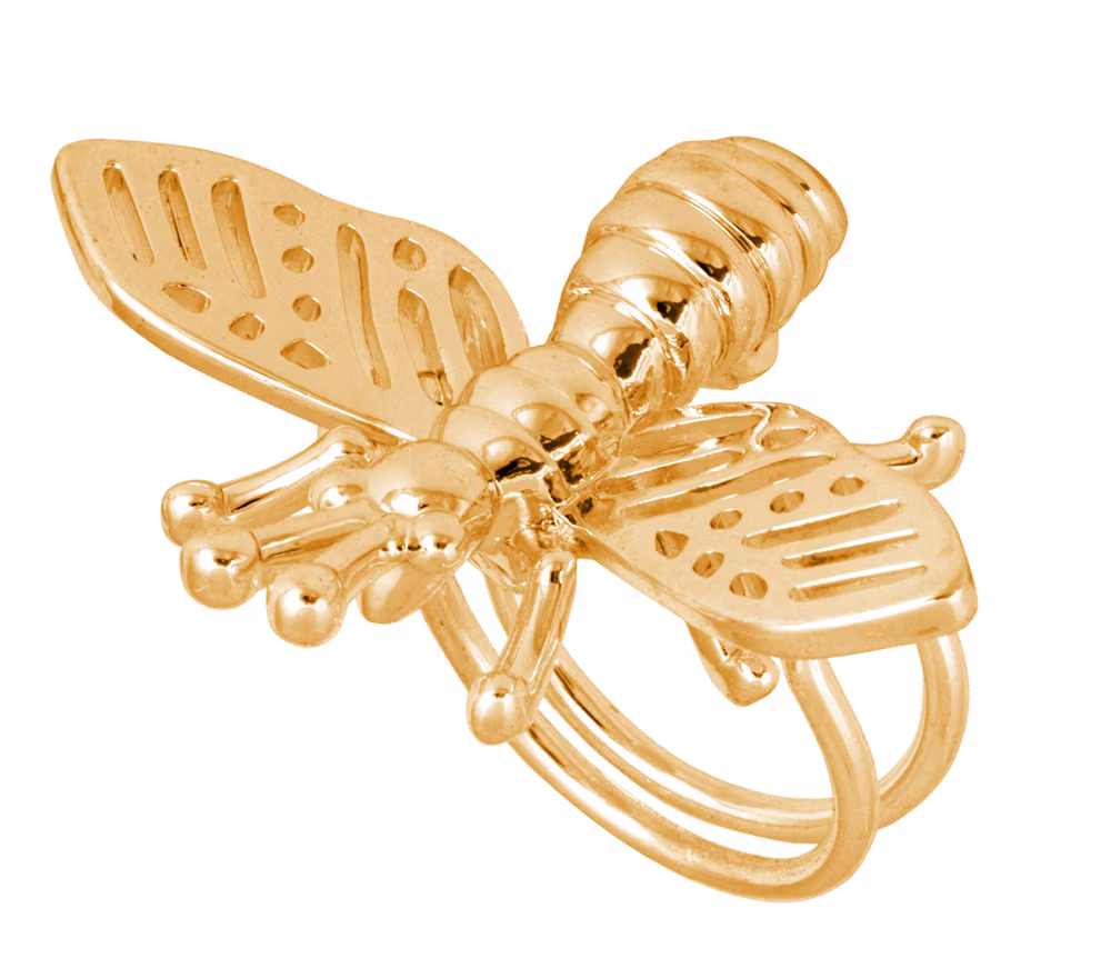 Insect ring gold Ioaku ericssonurochguld.se
