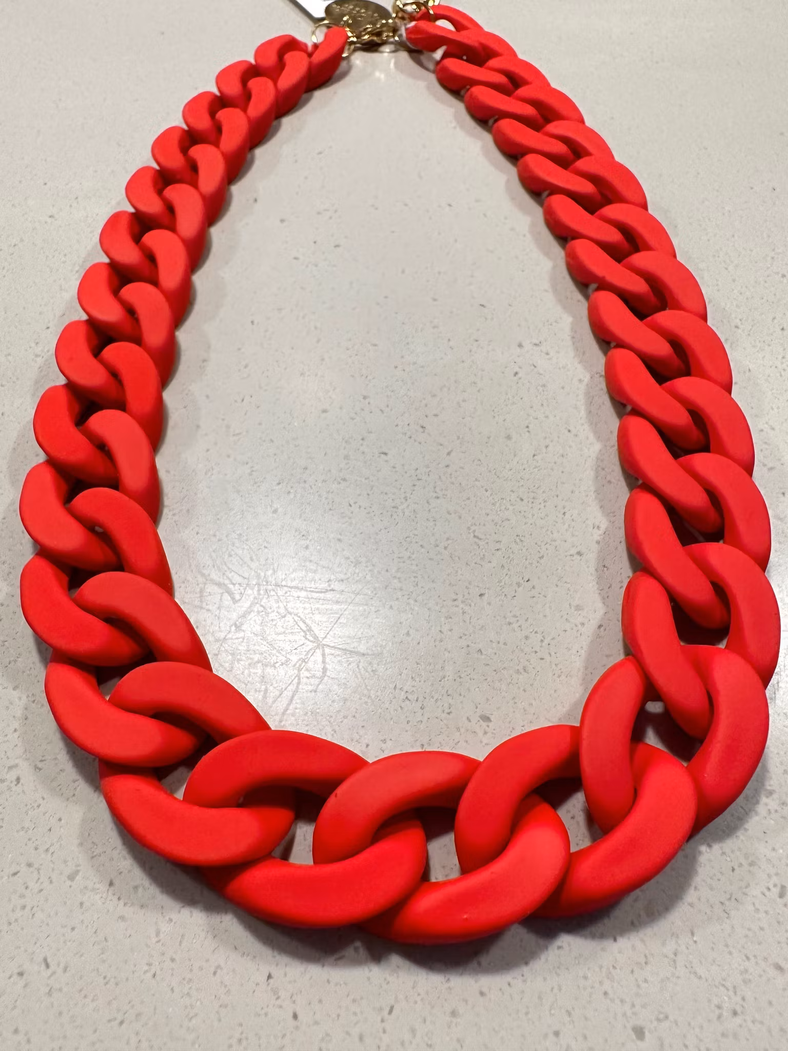 rött halsband by Dahl återvunnen plast
