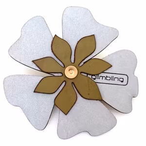 Blomreflexen poppy olivgrön glimbling