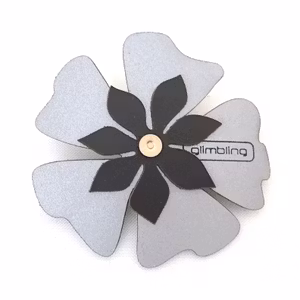 Blomreflexen poppy svart glimbling