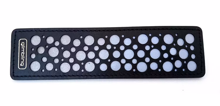 reflexbrosch Milky Way svart glimbling