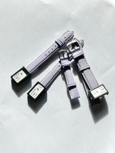 Klockarmband -ljus syrenlila äkta läder