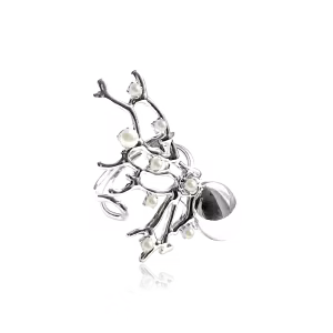 Opal Branch Ring Silver Ioaku - Låt din stil stråla