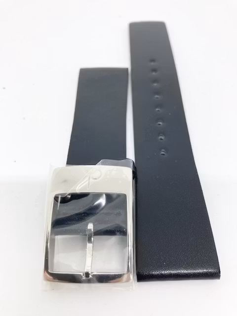 C.K. Klockarmband Originalband tillverkat av läder Svart Bredd 22 mm hos Ericsson Ur och Guld