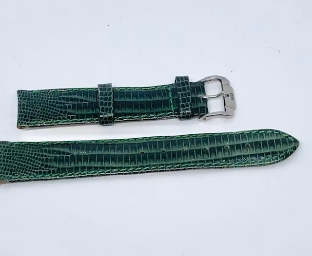 Original  grön Lizard klockarmband till Certina DS lhos Ericsson Ur och Guld