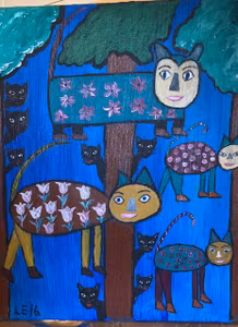 Fantasy  cat world
