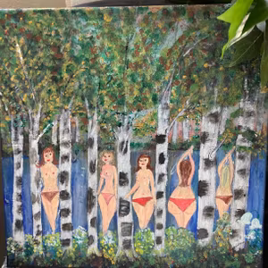 DAMBAD Akrylmålning