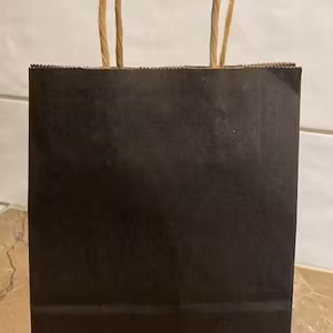presentpåse svart