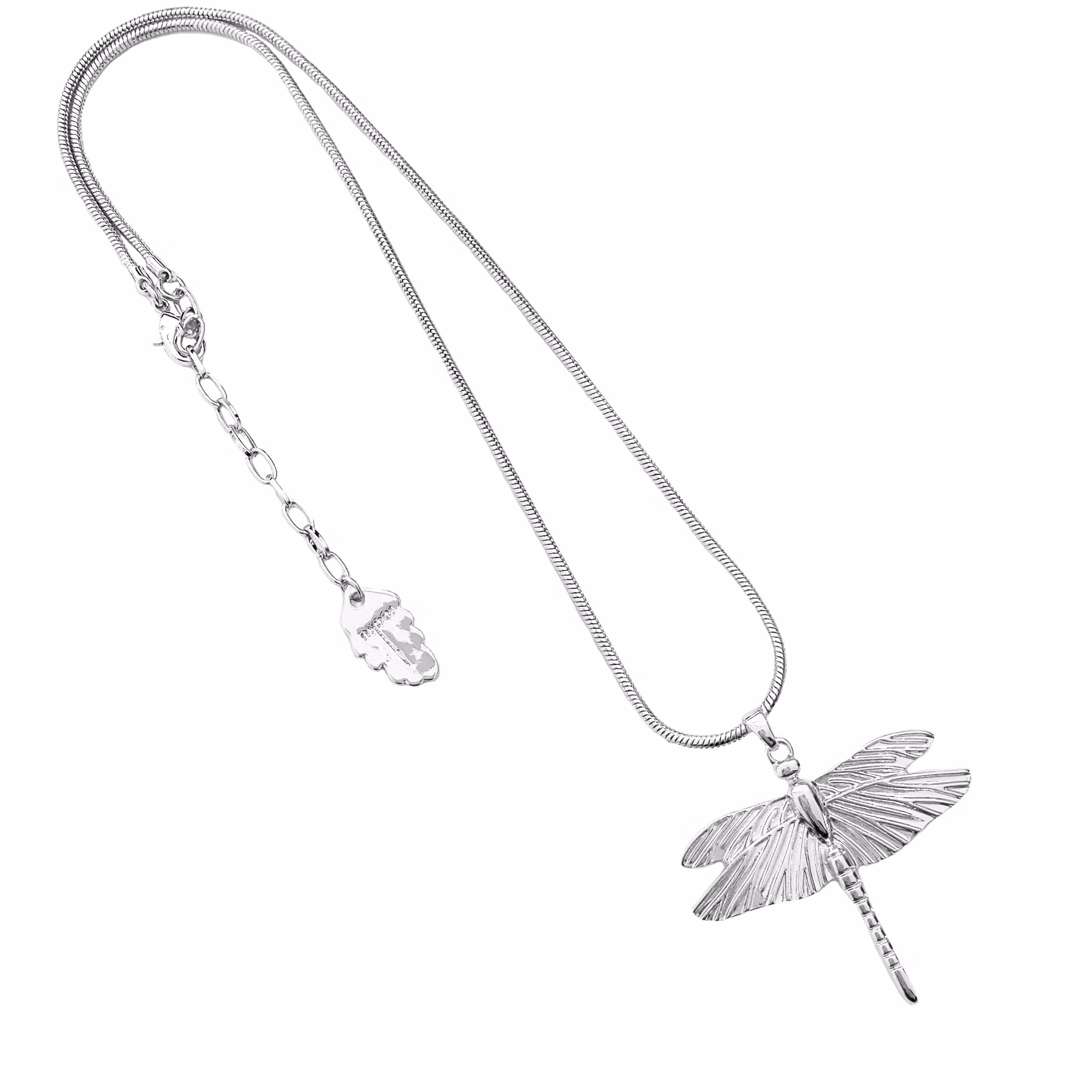 IOAKU DRAGONFLY MINI SINGLE CHAIN SILVER