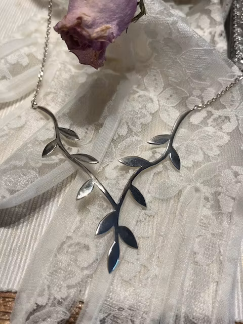 myrten silverhalsband liga design Anna Fia Sterner