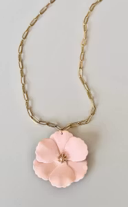 Rosa blom halsband by odahl