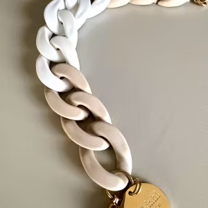 Armband vitt beige by Odahl