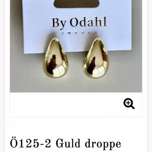 Droppe örhänge guld by odahl