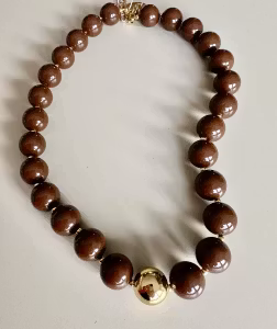 Brunt kul halsband by odahl