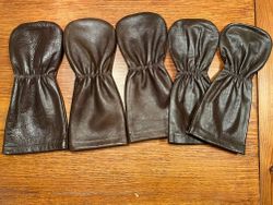 Headcover Skinn Brun