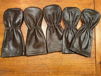 Headcover Skinn Brun