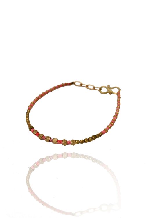 KORALL ARMBAND I MÄSSING