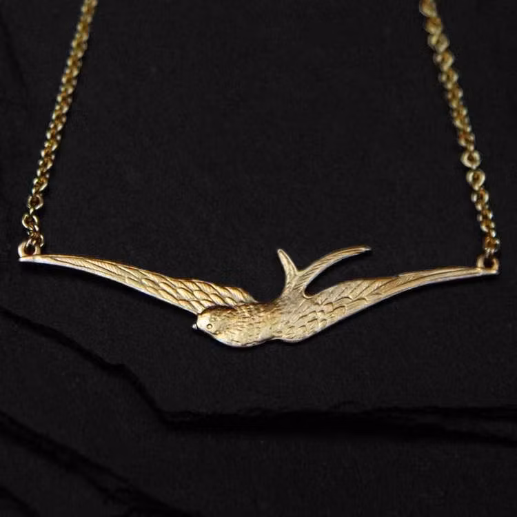 SVALA HALSBAND FÖRSILVRAT