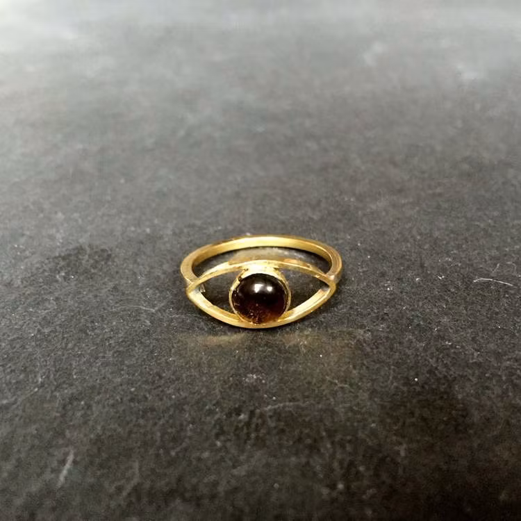 EYE AM RING RÖKKVARTS