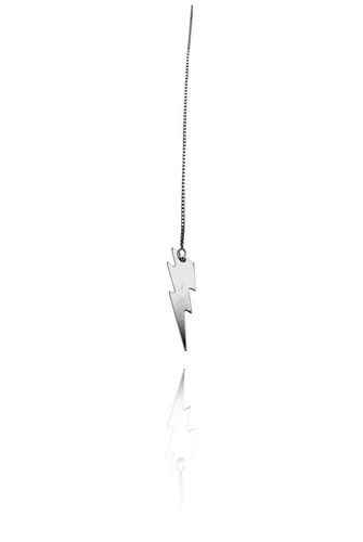 LITEN BLIXT I KEDJEÖRHÄNGE 925 SILVER