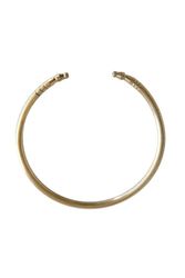 STELT RUNT ARMBAND I MÄSSING