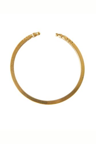 STELT FYRKANTIGT ARMBAND MÄSSING