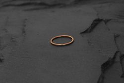 TUNN RING I KOPPAR