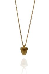 ÖPPNINGSBART EKOLLON HALSBAND I MÄSSING