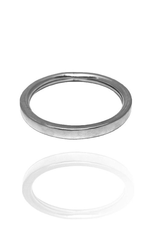 ÖPPNINGSBART ARMBAND I 925 SILVER FYRKANTIGT ARMBAND I RUND MODELL