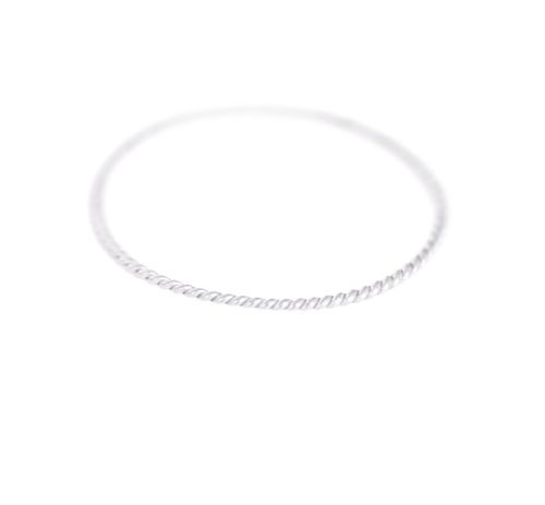 TUNN TWISTED RING I 925 SILVER