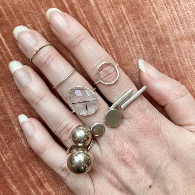 BIG PI RING 925 SILVER