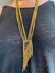 FLASH HALSBAND MÄSSING OCH SVART