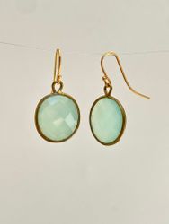 STONE PENDANT ÖRHÄNGEN MED AKVAKELSEY