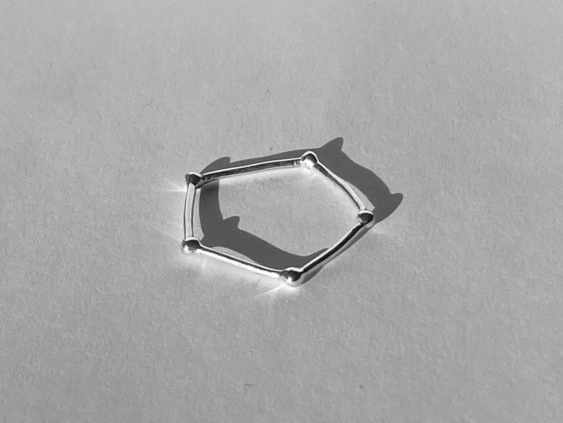 STJÄRNBILD RING 925 SILVER