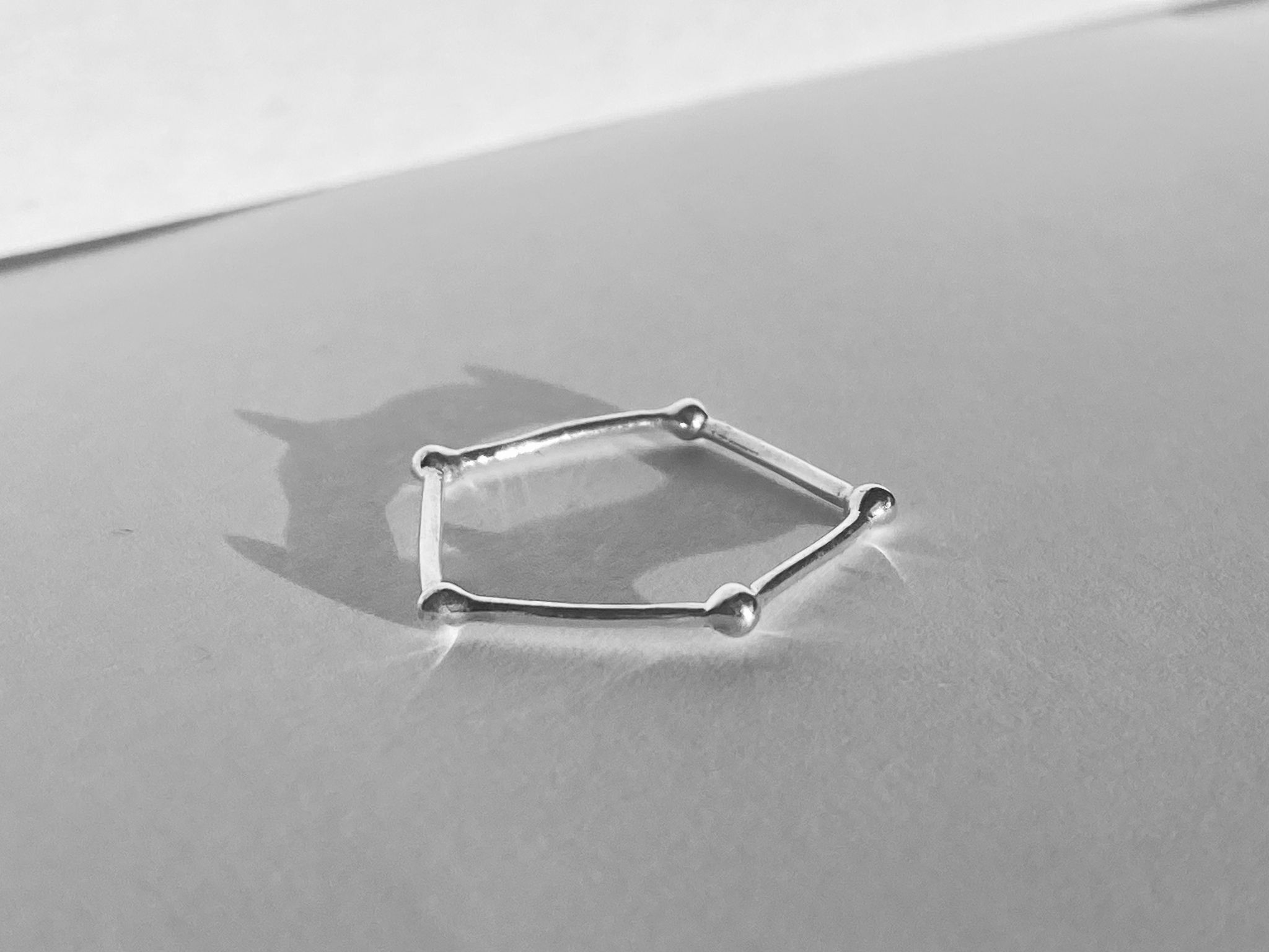 STJÄRNBILD RING 925 SILVER